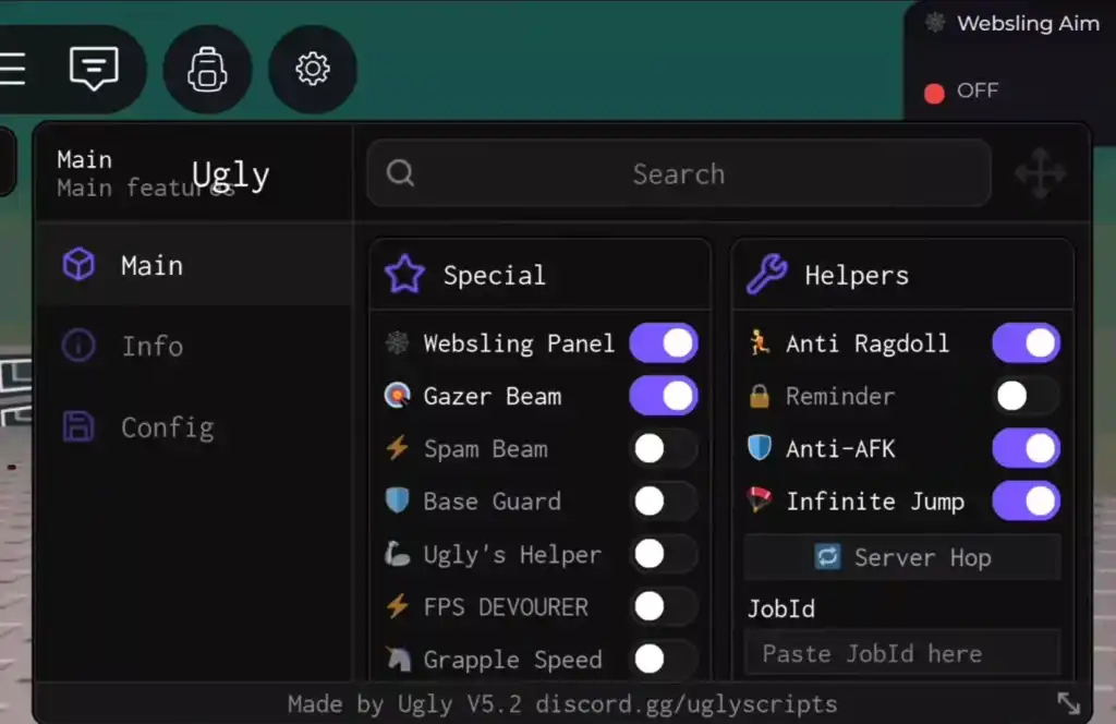 Скрипт на Укради Брейнрот — Ugly — Anti Hit, Secret Finder